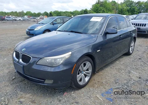 2010 BMW 528I z USA, uszkodzony, nr VIN WBANU5C55AC126575